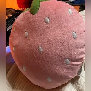 Target Pink Strawberry Accent Pillow